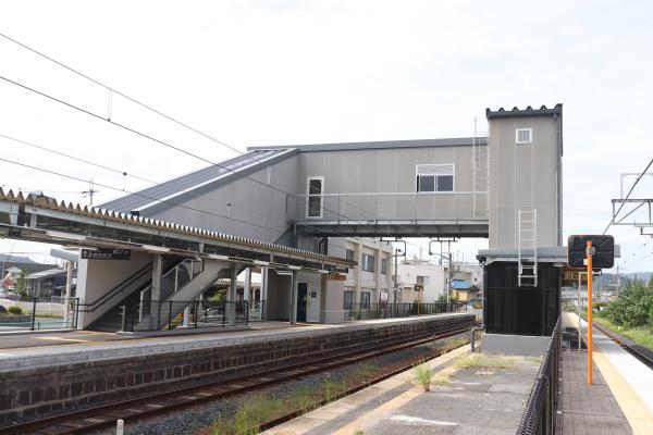 香芝駅新設こ線橋