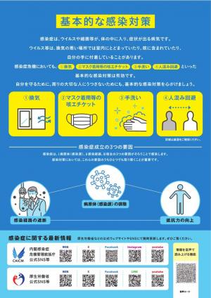 基本的な感染対策（おもて）