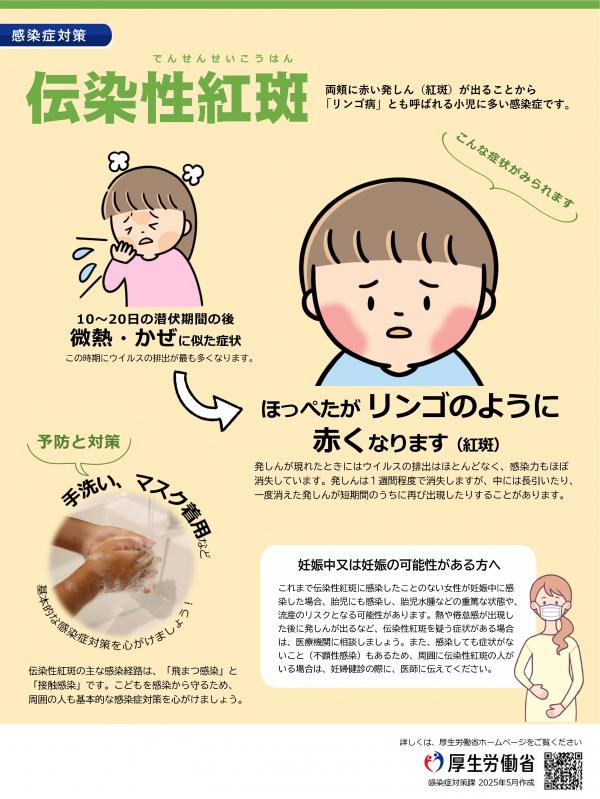 厚労省　伝染性紅斑