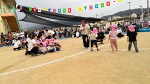 ３歳児かけっこ