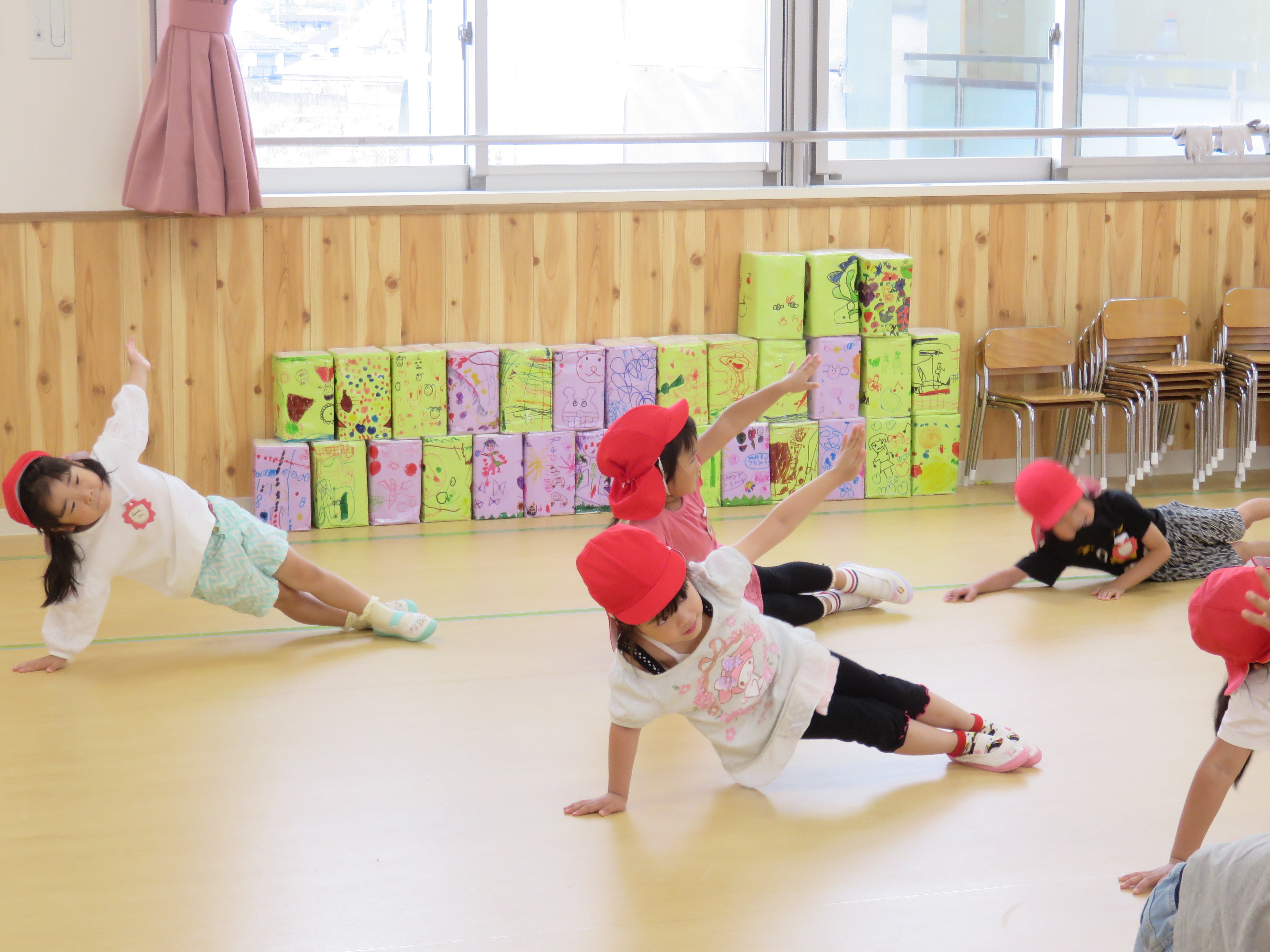 6月12日3歳、4歳、5歳児の体育遊びがありましたの画像8