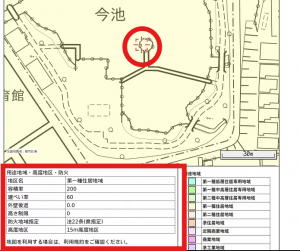 当該地点の情報込みで印刷できる