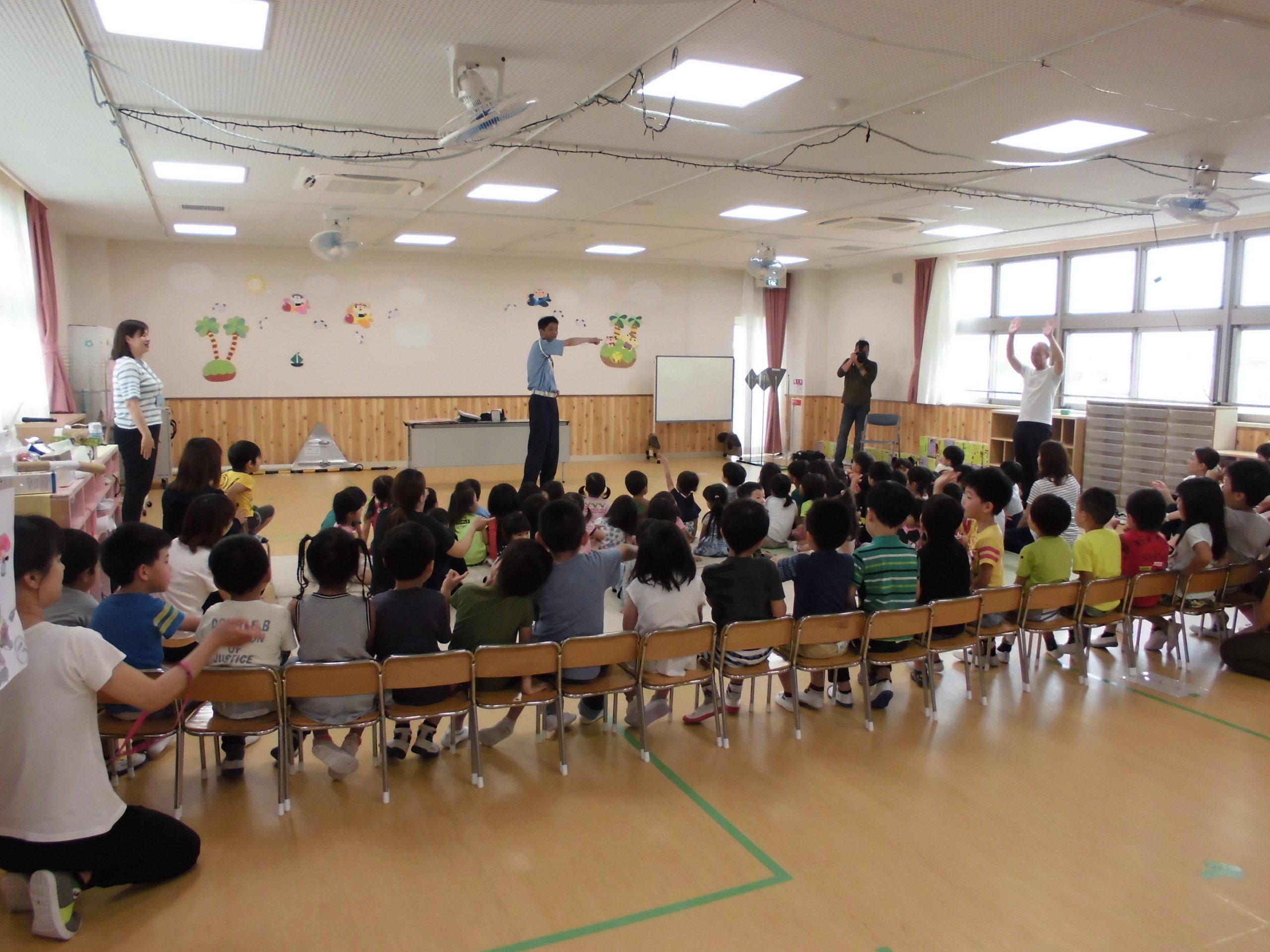 6月21日、交通安全教室があり、3、4、5歳児が参加しました。の画像4