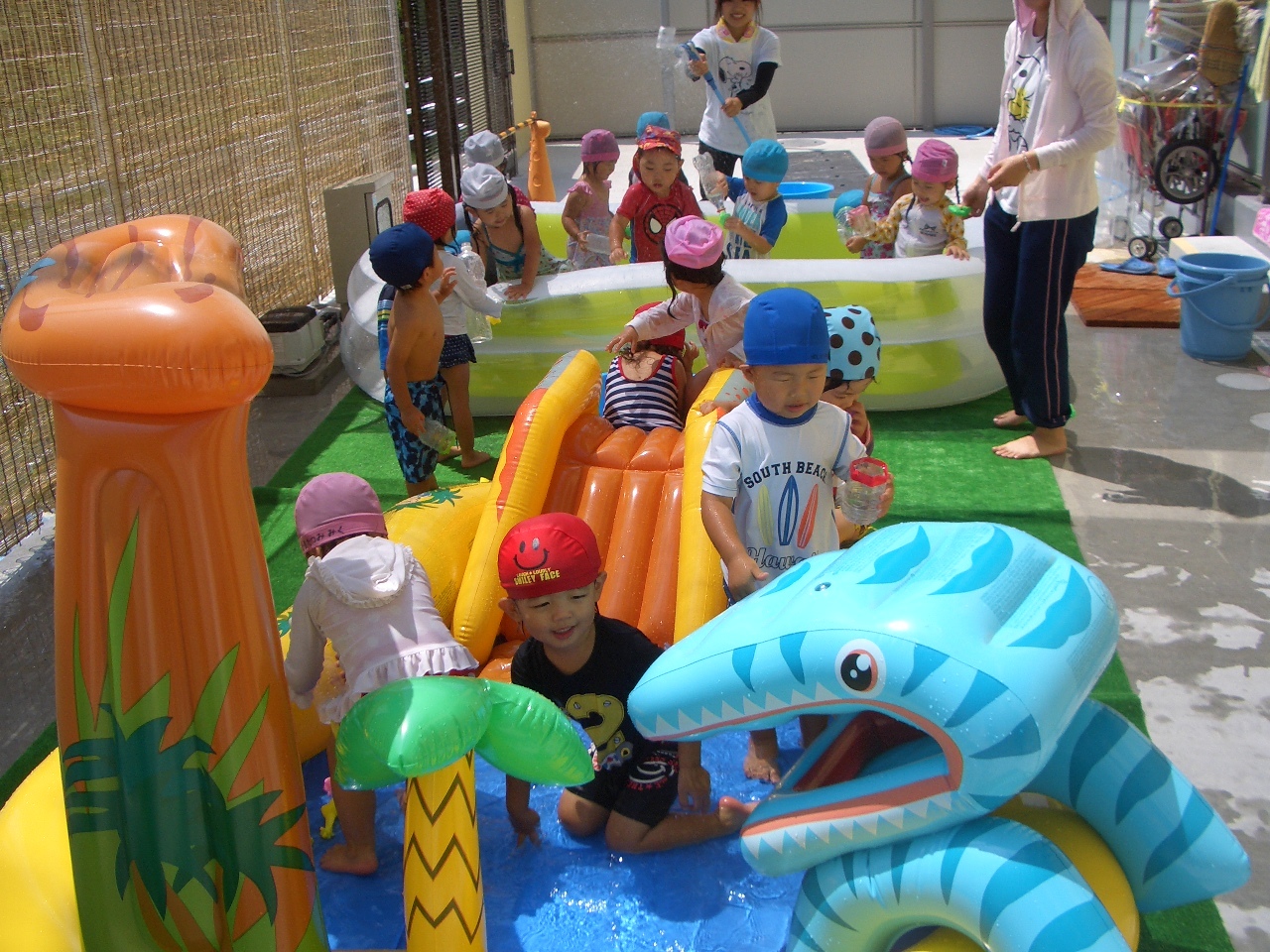 水遊び楽しいね(0.1.2.3歳児)の画像5