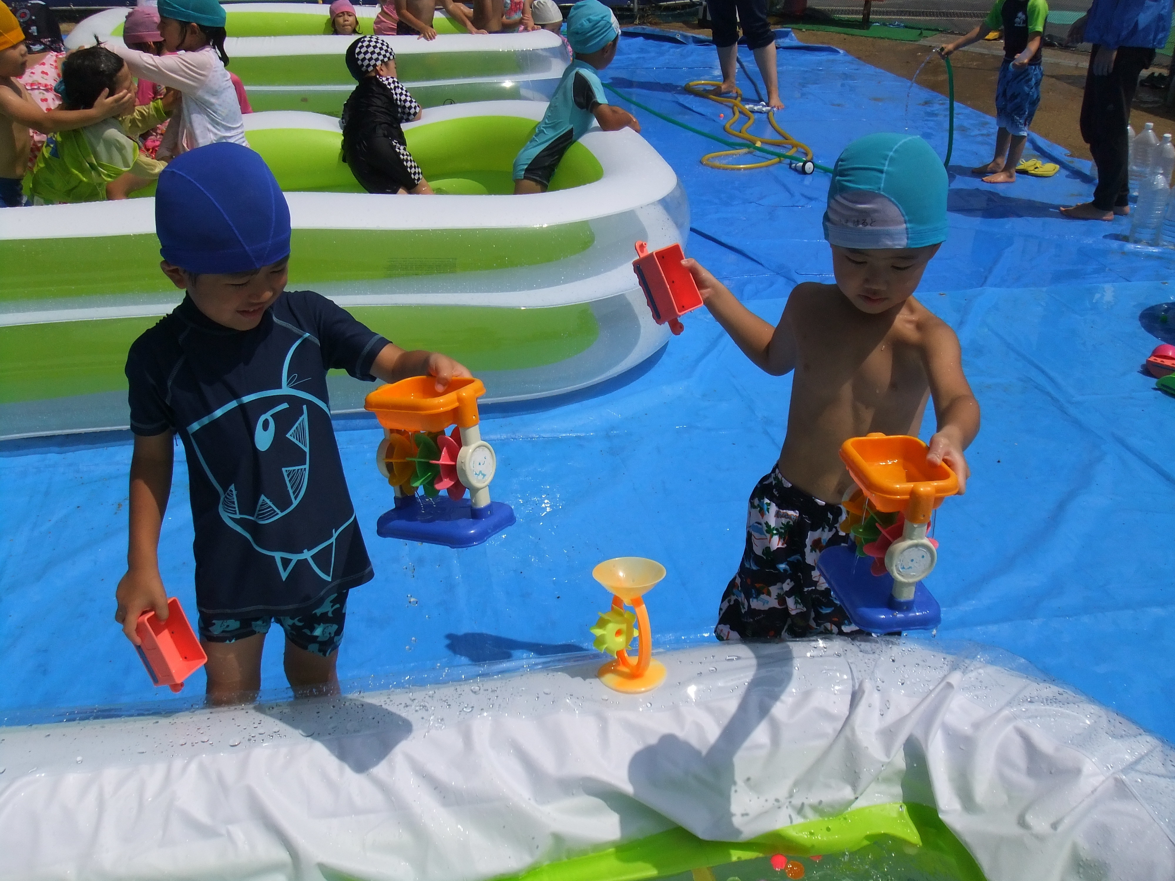水遊び楽しいね(0.1.2.3歳児)の画像11