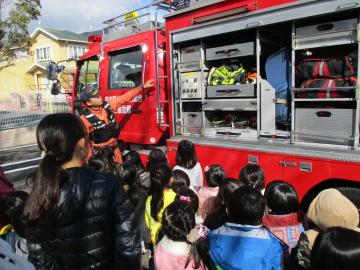 消防車見学の画像3