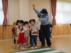 交通安全教室の写真