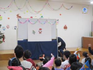 クリスマスペープサート　幼児