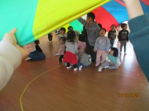バルーン　2歳児と5歳児　3